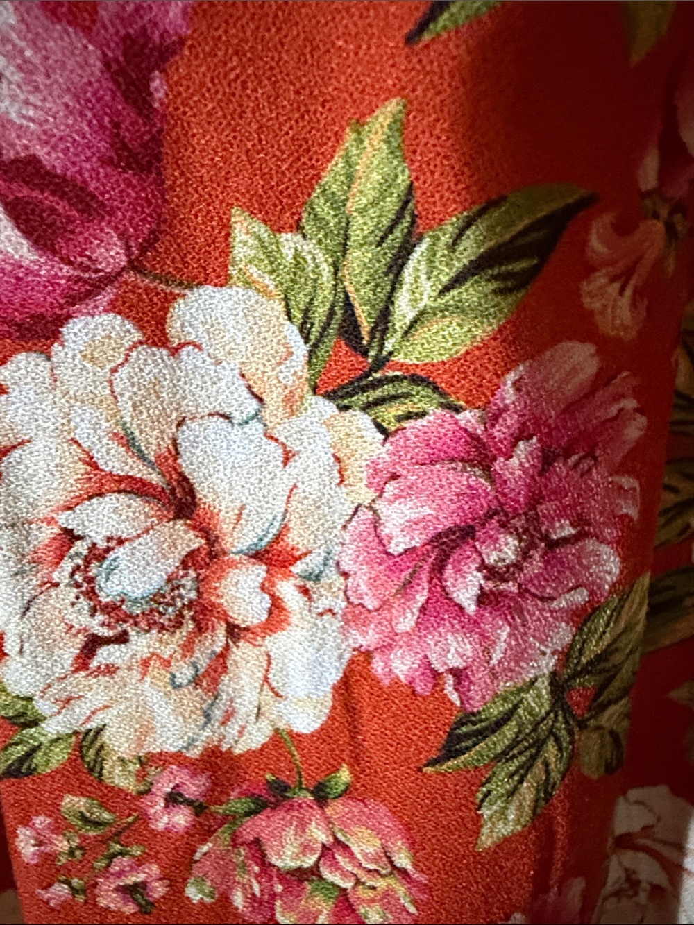 Farm Rio - Skirt - Floral Autumn Colors - Hi Lo Hem - size MED - EUC - Picture 12 of 12